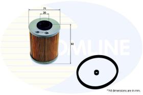 COMLINE EFF026 - FILTRO DE COMBUSTIBLE