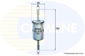 COMLINE EFF028 - FILTRO DE COMBUSTIBLE