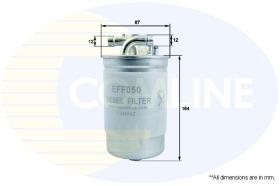 COMLINE EFF050 - FILTRO DE COMBUSTIBLE