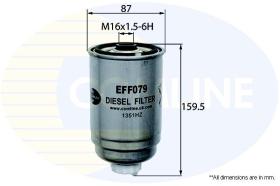 COMLINE EFF079 - FILTRO DE COMBUSTIBLE