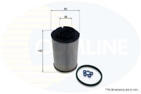 COMLINE EFF121 - FILTRO DE COMBUSTIBLE