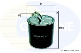 COMLINE EFF124 - FILTRO DE COMBUSTIBLE