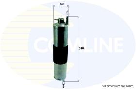 COMLINE EFF140 - FILTRO DE COMBUSTIBLE