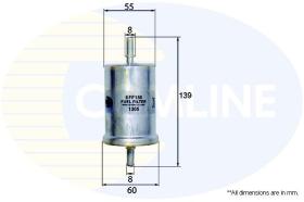 COMLINE EFF150 - FILTRO DE COMBUSTIBLE