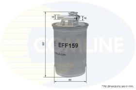 COMLINE EFF159 - FILTRO DE COMBUSTIBLE
