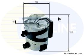 COMLINE EFF166 - FILTRO DE COMBUSTIBLE