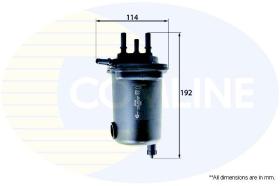 COMLINE EFF180 - FILTRO DE COMBUSTIBLE