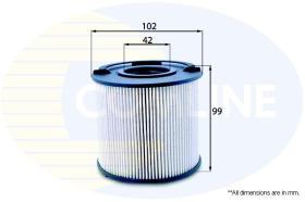 COMLINE EFF186 - FILTRO COMBUSTIBLE