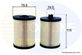 COMLINE EFF187 - FILTRO DE COMBUSTIBLE