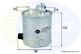 COMLINE EFF196 - FILTRO DE COMBUSTIBLE