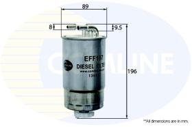 COMLINE EFF197 - FILTRO DE COMBUSTIBLE