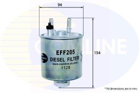 COMLINE EFF205 - FILTRO DE COMBUSTIBLE