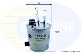 COMLINE EFF225 - FILTRO DE COMBUSTIBLE