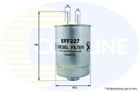 COMLINE EFF227 - FILTRO DE COMBUSTIBLE