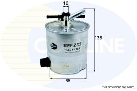 COMLINE EFF233 - FILTRO DE COMBUSTIBLE