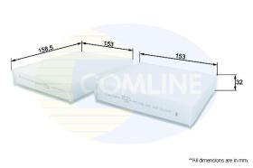COMLINE EKF101 - FILTRO DE HABITACULO