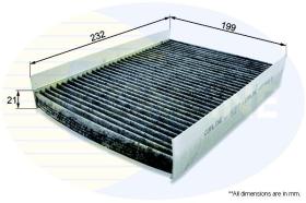 COMLINE EKF103A - FILTRO HABITACULO
