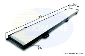 COMLINE EKF107 - FILTRO DE HABITACULO