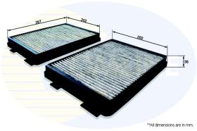 COMLINE EKF110A - FILTRO DE HABITACULO