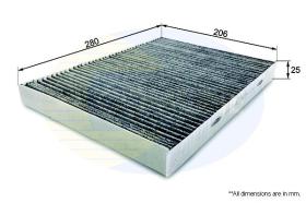 COMLINE EKF112A - FILTRO DE HABITACULO