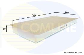 COMLINE EKF113 - FILTRO DE HABITACULO