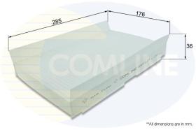 COMLINE EKF117 - FILTRO DE HABITACULO