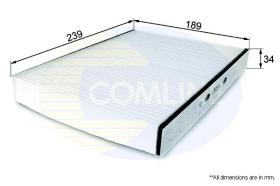 COMLINE EKF121 - FILTRO DE HABITACULO