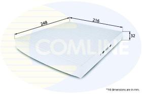 COMLINE EKF122 - FILTRO DE HABITACULO