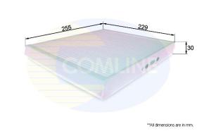 COMLINE EKF123 - FILTRO DE HABITACULO