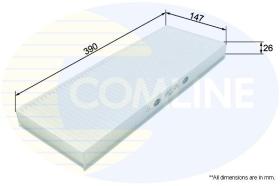 COMLINE EKF125 - FILTRO DE HABITACULO