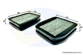 COMLINE EKF135A - FILTRO DE HABITACULO