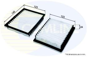 COMLINE EKF138 - FILTRO DE HABITACULO