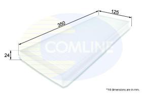 COMLINE EKF141 - FILTRO DE HABITACULO