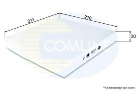 COMLINE EKF149 - FILTRO DE HABITACULO