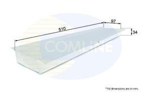 COMLINE EKF155 - FILTRO DE HABITACULO