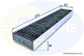 COMLINE EKF155A - FILTRO DE HABITACULO