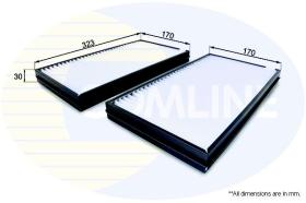 COMLINE EKF158 - FILTRO DE HABITACULO