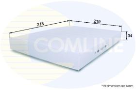 COMLINE EKF163 - FILTRO DE HABITACULO