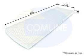 COMLINE EKF167 - FILTRO DE HABITACULO