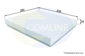 COMLINE EKF172 - FILTRO DE HABITACULO