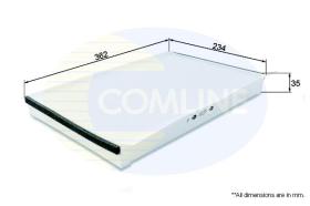 COMLINE EKF175 - FILTRO DE HABITACULO