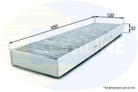 COMLINE EKF180A - FILTRO HABITACULO