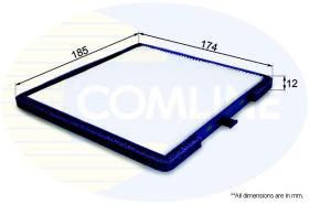 COMLINE EKF184 - FILTRO DE HABITACULO