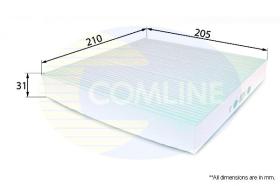 COMLINE EKF192 - FILTRO DE HABITACULO