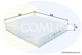 COMLINE EKF193 - FILTRO DE HABITACULO