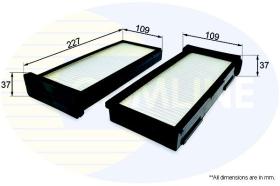 COMLINE EKF195 - FILTRO DE HABITACULO