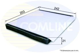COMLINE EKF203 - FILTRO DE HABITACULO