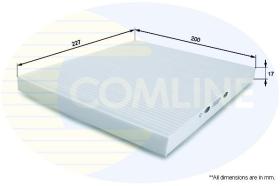 COMLINE EKF204 - FILTRO DE HABITACULO