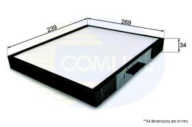 COMLINE EKF208 - FILTRO DE HABITACULO