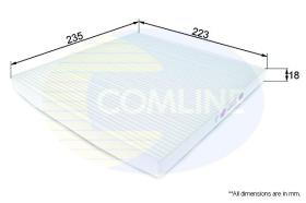 COMLINE EKF213 - FILTRO HABITACULO